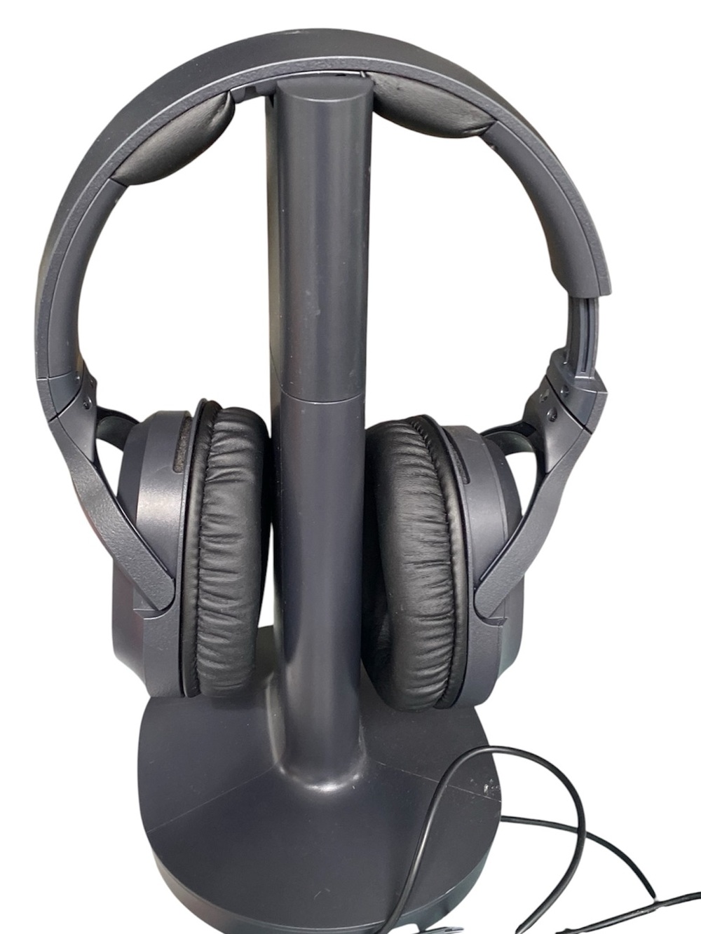 Sony TMR-RF400 Wireless Over-Ear Headphones w/ Transmitter Base, Black